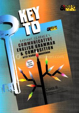 Key to Rapid Learners Communicative English Grammar - Class 8 image