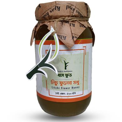 Khaas Food Litchi Flower Honey (Litchi Fuler Modhu) - 500 gm image
