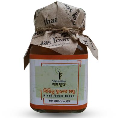 Khaas Food Mixed Flower Honey (বিভিন্ন ফুলের মধু) -100 gm image