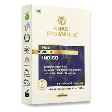 Khadi Organique 100 Percent Pure Indigo Powder 150 G image