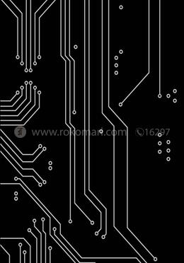 Circuit Design - Spiral Notebook [120 Pages] [Black Cover] image