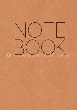 Notebook - Spiral Notebook [120 Pages] [Brown Cover] image