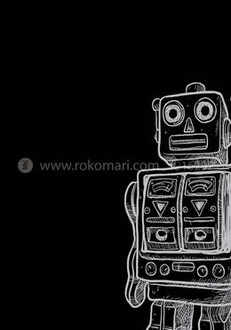Robot - Spiral Notebook [300 Pages] [Black Cover] image