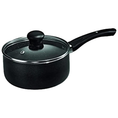 Kiam Non-Stick Milk Pan with Glass Lid-18Cm image