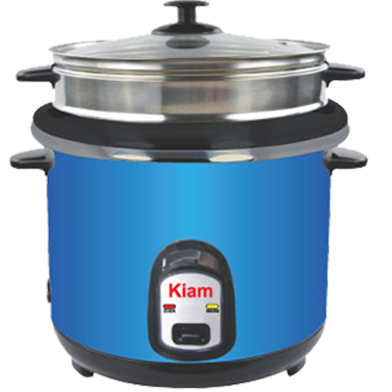 Kiam Steel SJBS-8702 (One SS Bati And One Coating Bati) Straight-1.8 Ltr image