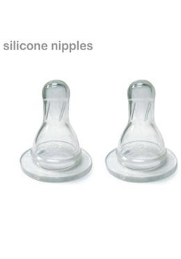 Kidlon 2PCS SILICONE STANDARD NIPPLE IN BLISTER CARD image