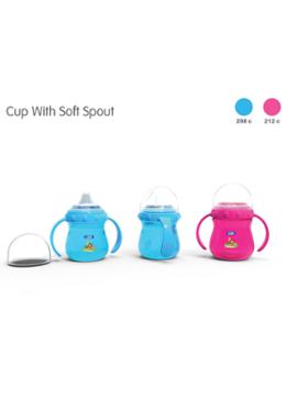 Kidlon SOFT SPOUT DRINKING CUP WITH HANDLE (BPA FREE image