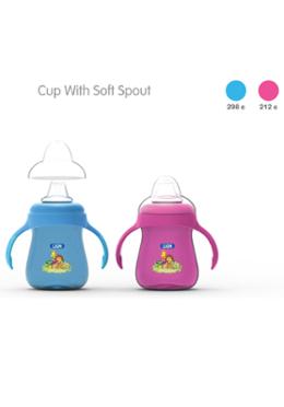 Kidlon Soft Spout Drinking Cup With Handle Bpa Free 1 Pcs image
