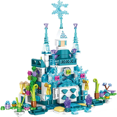 Kidpal Girls Building Blocks Set Toy 12-in-1 Princess Toys For Girls image
