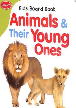 Kids Board Book - Animals and Their Young Ones image
