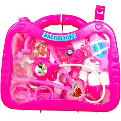 Kids Doctor Set Pink image