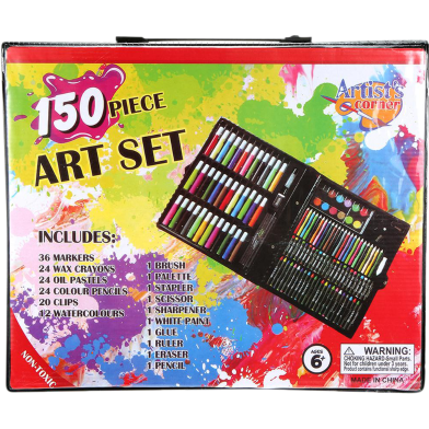 Kids Drawing Art Set - 150 Pieces image