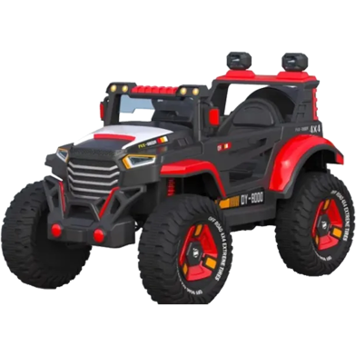 Kids Electric XZ-8800 Excavator Toy Car Oversized Jeep Can Sit Boy Remote Control image