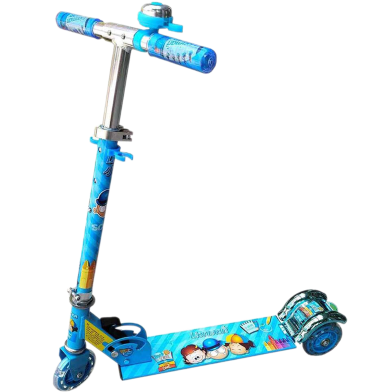 Kids Kick Scooter Lionman 2009A Model 3 Wheels Lighting System Scooter with Ring Bell image