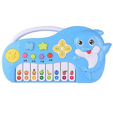 Kids Play Set Dolphin Piano Learning Blue image