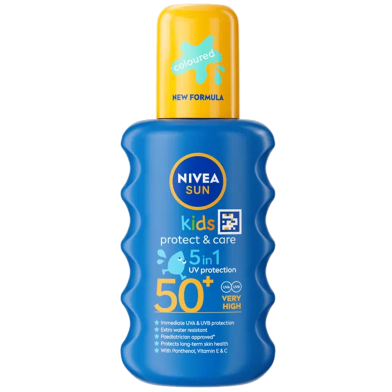 Kids Protect And Care Coloured Spray SPF 50 Plus image