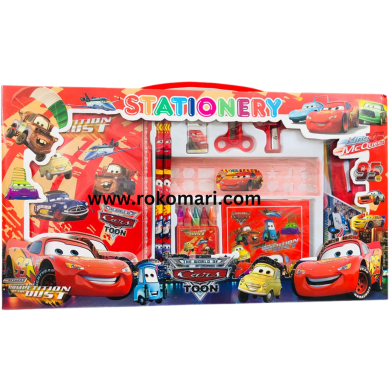 Kids Stationery Gift Set King Vs Mc Queen image