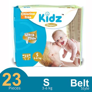Kidz Belt System Baby Diaper (S Size) (3-6 kg) (23pcs) image