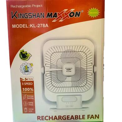Kingshan Maxxon High quality rechargeable table fan - KL- 278A image
