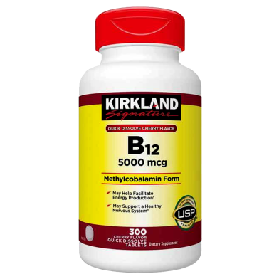 Kirkland Signature B-12 5,000mcg - 300 Tablets image