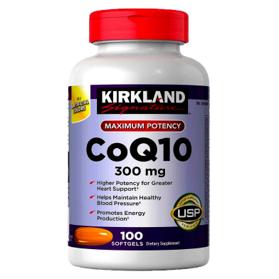 Kirkland Signature CoQ10 300 mg - 100 Softgels image