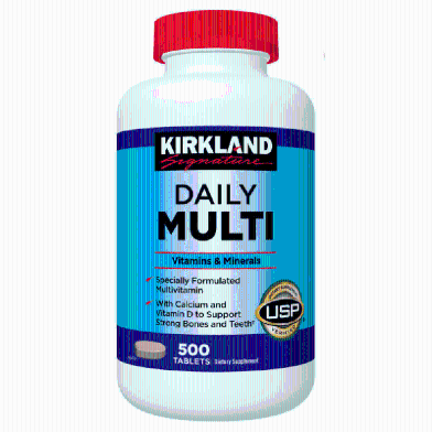 Kirkland Signature Daily Multivitamins And Minerals - 500 Tablets image