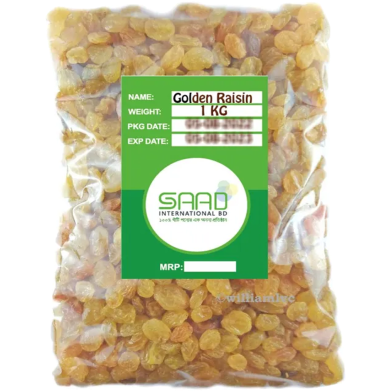 Kismis Golden Raisin Kismis (Seedless) - 1kg image