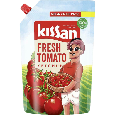 Kissan Fresh Tomato Ketchup 415 gm (Doy Pack) image
