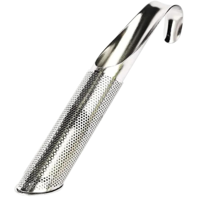 Kitchen Accessories New Tea Strainer Amazing Stainless Steel Infuser Pipe Design Touch Fill Holder Tool Teaspoon Infuser Filter image