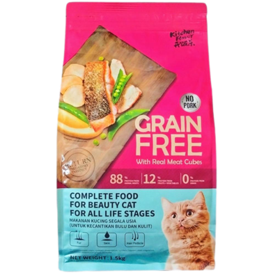 Makanan kucing kitchen flavor outlet