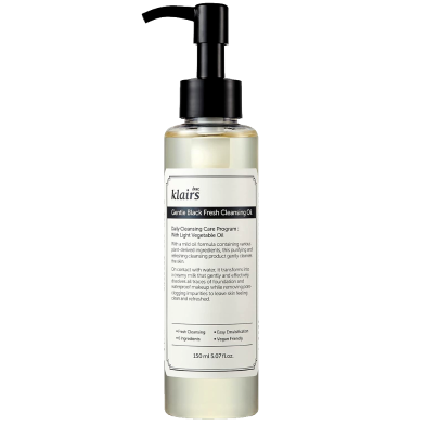 Klairs Gentle Black Fresh Cleansing Oil - 150ml image