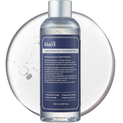 Klairs Supple Preparation Unscented Toner-180ml image