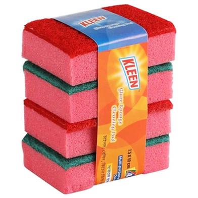 Kleen Glaze Sponge Cleaning Pad 4 Pcs image