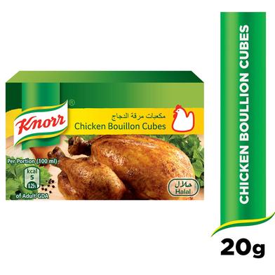 Knorr Beef Seasoning Bouillon Cubes Box 20gm (Thailand) image