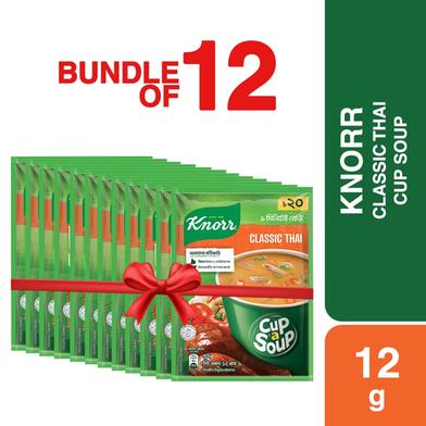 Knorr Cup Soup Thai 12g (Bundle Of 12) image