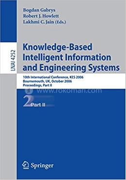 Knowledge-Based Intelligent Information and Engineering Systems - Lecture Notes in Computer Science : 4252 image