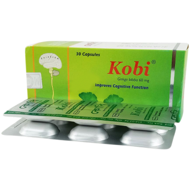 Kobi 60 mg Capsule – 6's Strip image