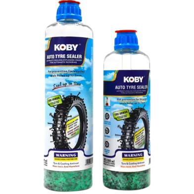 Koby Tire Sealant Auto Tyre Sealer Anti Flat And Anti Rust Cooling Explosion Proof 1 Bottle (BOGO Buy 1 Get 1) image