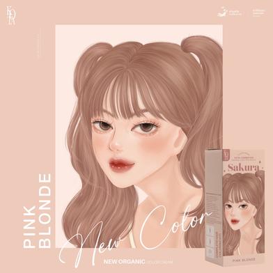 Kota Color Cream Hait Color Organic Pink Blonde - 100 ml image