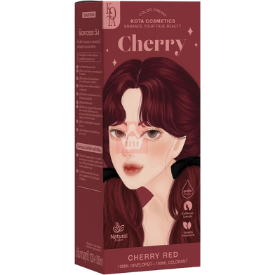 Kota cosmetics Color Cream Cherry 200ml Cherry Red image