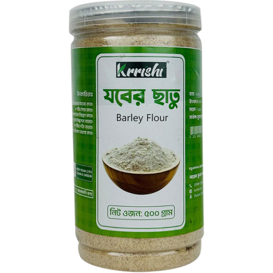 Krrishi Barley Flour 500 gm image