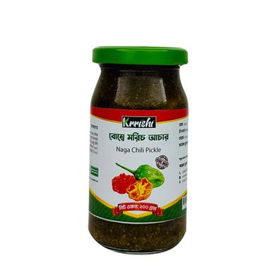 Krrishi Bombay Chili Pickle 200 gm image