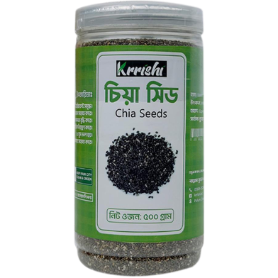 Krrishi Chia Seeds -500gm image