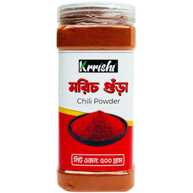 Krrishi Chili Powder 500 gm image