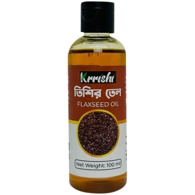 Krrishi Flaxseed Oil 100 ml image