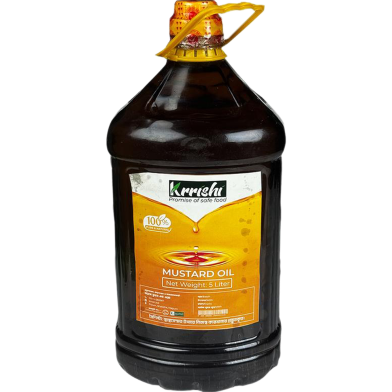 Krrishi Ghani Banga Mustard Oil 5 L image