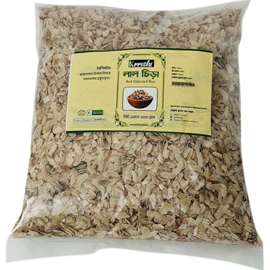 Krrishi Red Flattened Rice 1 kg image