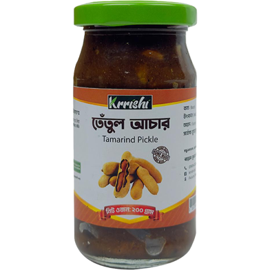 Krrishi Tamarind Pickle 200 gm image