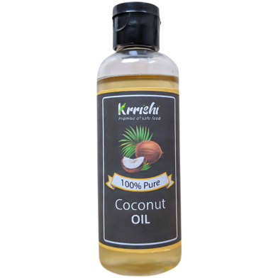 Krrishi Virgin Coconut Oil 200 ml image