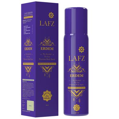 LAFZ Premium Body Spray Erdem - 120ml (Halal Certified -Alcohol Free) image
